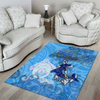 Ocean Spirit of Honduras Area Rug Anchored in Honduran Pride - Aussie Hoodie