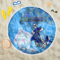Ocean Spirit of Honduras Beach Blanket Anchored in Honduran Pride - Aussie Hoodie