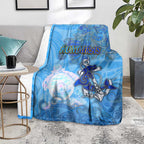 Ocean Spirit of Honduras Blanket Anchored in Honduran Pride - Aussie Hoodie