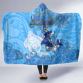 Ocean Spirit of Honduras Hooded Blanket Anchored in Honduran Pride - Aussie Hoodie