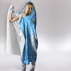 Ocean Spirit of Honduras Hooded Blanket Anchored in Honduran Pride - Aussie Hoodie