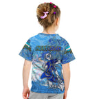 Ocean Spirit of Honduras Kid T Shirt Anchored in Honduran Pride - Aussie Hoodie