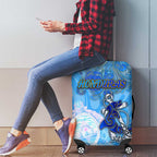 Ocean Spirit of Honduras Luggage Cover Anchored in Honduran Pride - Aussie Hoodie