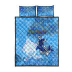 Ocean Spirit of Honduras Quilt Bed Set Anchored in Honduran Pride - Aussie Hoodie
