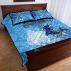 Ocean Spirit of Honduras Quilt Bed Set Anchored in Honduran Pride - Aussie Hoodie