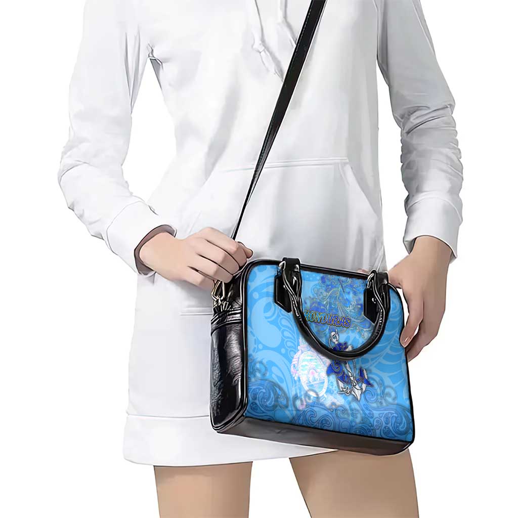 Ocean Spirit of Honduras Shoulder Handbag Anchored in Honduran Pride - Aussie Hoodie