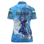 Ocean Spirit of Honduras Women Polo Shirt Anchored in Honduran Pride - Aussie Hoodie