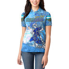 Ocean Spirit of Honduras Women Polo Shirt Anchored in Honduran Pride - Aussie Hoodie
