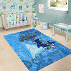 Ocean Spirit of Nicaragua Area Rug Anchored in Nicaraguan Pride - Aussie Hoodie