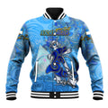 Ocean Spirit of Nicaragua Baseball Jacket Anchored in Nicaraguan Pride - Aussie Hoodie