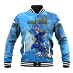 Ocean Spirit of Nicaragua Baseball Jacket Anchored in Nicaraguan Pride - Aussie Hoodie