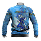 Ocean Spirit of Nicaragua Baseball Jacket Anchored in Nicaraguan Pride - Aussie Hoodie