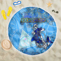 Ocean Spirit of Nicaragua Beach Blanket Anchored in Nicaraguan Pride - Aussie Hoodie