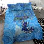 Ocean Spirit of Nicaragua Bedding Set Anchored in Nicaraguan Pride - Aussie Hoodie