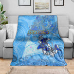 Ocean Spirit of Nicaragua Blanket Anchored in Nicaraguan Pride - Aussie Hoodie