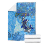 Ocean Spirit of Nicaragua Blanket Anchored in Nicaraguan Pride - Aussie Hoodie