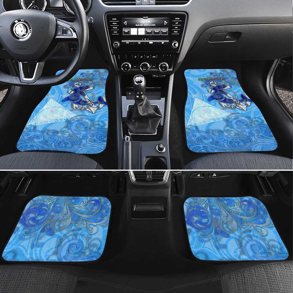 Ocean Spirit of Nicaragua Car Mats Anchored in Nicaraguan Pride - Aussie Hoodie