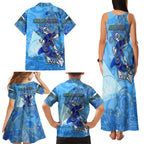 Ocean Spirit of Nicaragua Family Matching Tank Maxi Dress and Hawaiian Shirt Anchored in Nicaraguan Pride - Aussie Hoodie