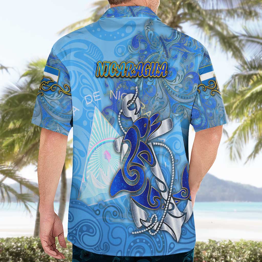 Ocean Spirit of Nicaragua Hawaiian Shirt Anchored in Nicaraguan Pride - Aussie Hoodie