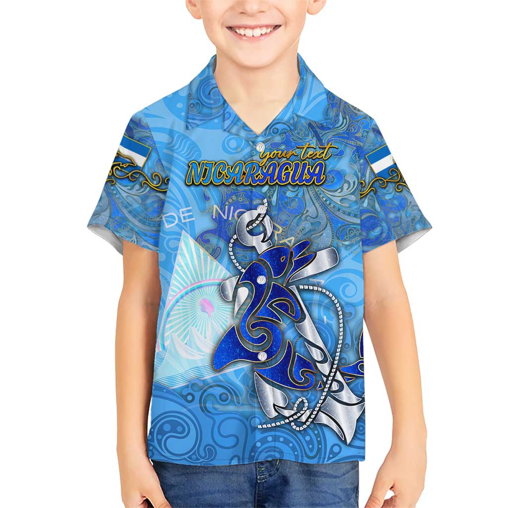 Ocean Spirit of Nicaragua Hawaiian Shirt Anchored in Nicaraguan Pride - Aussie Hoodie