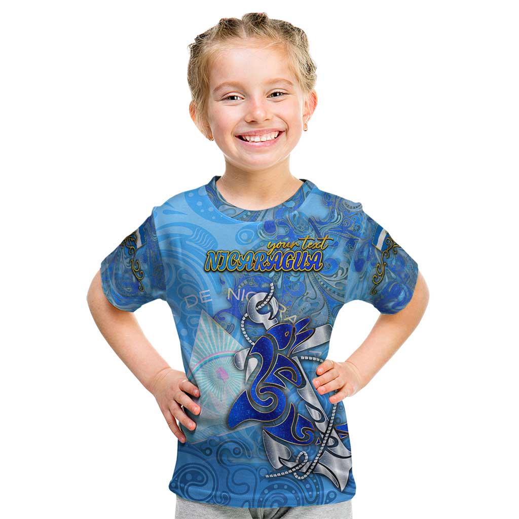 Ocean Spirit of Nicaragua Kid T Shirt Anchored in Nicaraguan Pride - Aussie Hoodie