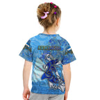 Ocean Spirit of Nicaragua Kid T Shirt Anchored in Nicaraguan Pride - Aussie Hoodie