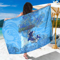 Ocean Spirit of Nicaragua Sarong Anchored in Nicaraguan Pride - Aussie Hoodie