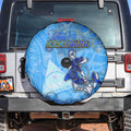 Ocean Spirit of Nicaragua Spare Tire Cover Anchored in Nicaraguan Pride - Aussie Hoodie