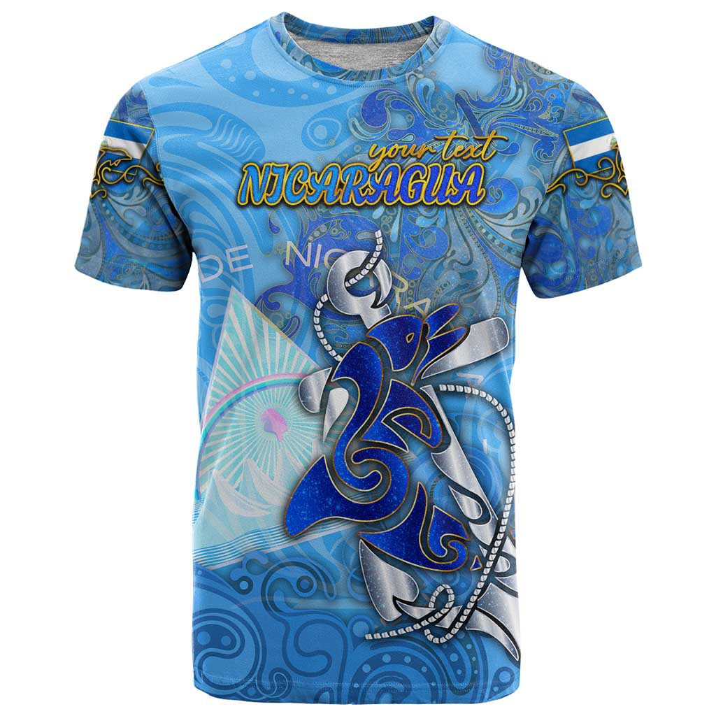 Ocean Spirit of Nicaragua T Shirt Anchored in Nicaraguan Pride - Aussie Hoodie