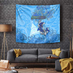 Ocean Spirit of Nicaragua Tapestry Anchored in Nicaraguan Pride - Aussie Hoodie