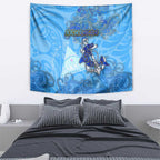 Ocean Spirit of Nicaragua Tapestry Anchored in Nicaraguan Pride - Aussie Hoodie