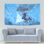 Ocean Spirit of Nicaragua Tapestry Anchored in Nicaraguan Pride - Aussie Hoodie