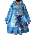 Ocean Spirit of Nicaragua Wearable Blanket Hoodie Anchored in Nicaraguan Pride - Aussie Hoodie