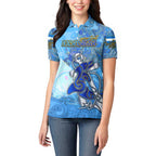 Ocean Spirit of Nicaragua Women Polo Shirt Anchored in Nicaraguan Pride - Aussie Hoodie