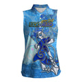 Ocean Spirit of Nicaragua Women Sleeveless Polo Shirt Anchored in Nicaraguan Pride - Aussie Hoodie