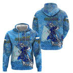Ocean Spirit of Nicaragua Zip Hoodie Anchored in Nicaraguan Pride - Aussie Hoodie