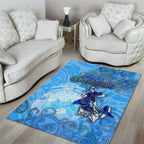Ocean Spirit of Costa Rica Area Rug Anchored in Costa Rican Pride - Aussie Hoodie