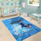 Ocean Spirit of Costa Rica Area Rug Anchored in Costa Rican Pride - Aussie Hoodie