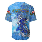 Ocean Spirit of Costa Rica Baseball Jersey Anchored in Costa Rican Pride - Aussie Hoodie