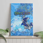 Ocean Spirit of Costa Rica Canvas Wall Art Anchored in Costa Rican Pride - Aussie Hoodie