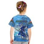 Ocean Spirit of Costa Rica Kid T Shirt Anchored in Costa Rican Pride - Aussie Hoodie