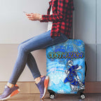 Ocean Spirit of Costa Rica Luggage Cover Anchored in Costa Rican Pride - Aussie Hoodie