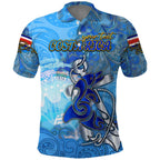 Ocean Spirit of Costa Rica Polo Shirt Anchored in Costa Rican Pride - Aussie Hoodie