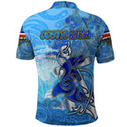 Ocean Spirit of Costa Rica Polo Shirt Anchored in Costa Rican Pride - Aussie Hoodie