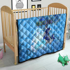 Ocean Spirit of Costa Rica Quilt Anchored in Costa Rican Pride - Aussie Hoodie