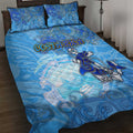 Ocean Spirit of Costa Rica Quilt Bed Set Anchored in Costa Rican Pride - Aussie Hoodie