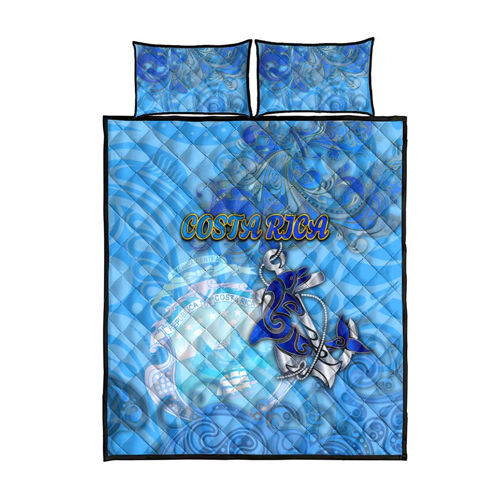 Ocean Spirit of Costa Rica Quilt Bed Set Anchored in Costa Rican Pride - Aussie Hoodie