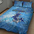 Ocean Spirit of Costa Rica Quilt Bed Set Anchored in Costa Rican Pride - Aussie Hoodie