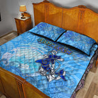 Ocean Spirit of Costa Rica Quilt Bed Set Anchored in Costa Rican Pride - Aussie Hoodie