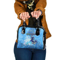 Ocean Spirit of Costa Rica Shoulder Handbag Anchored in Costa Rican Pride - Aussie Hoodie